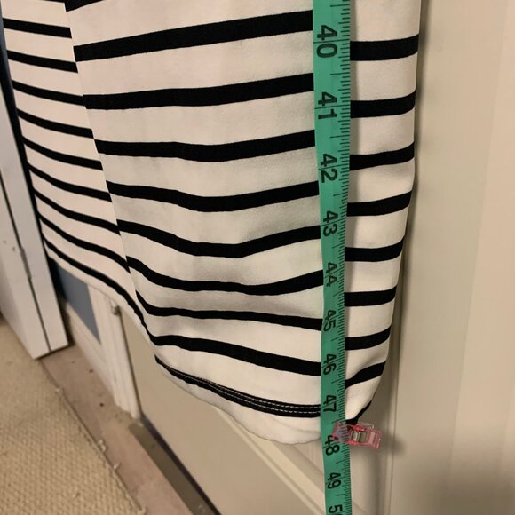 Zara Long Striped Dress - Picture 6 of 7